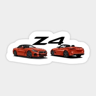 Bmw Z4 (G29) Orange Sticker